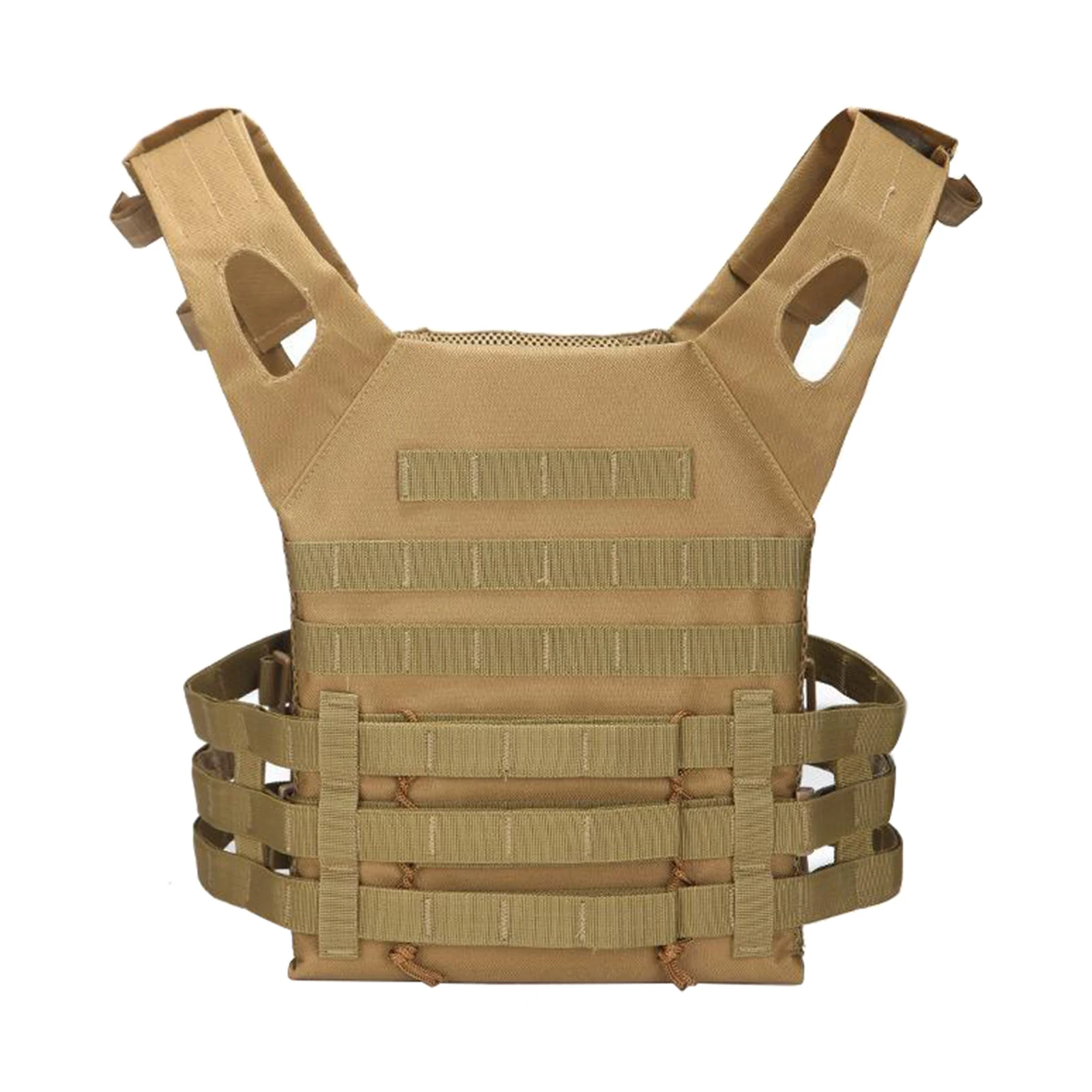 Breathable Tactical Vest Gaming Women Men Chest Rig Webbing Plate Wargame Vest
