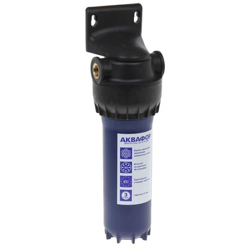 

Prefilter housing "Aquaphor", 1/2 ", 12x12.5x39 cm, for cold water, reinforced 1374545