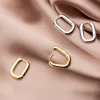 Vintage Gold Small Circle Hoop Earrings for Women Geometric Handmade Earrings Bride Girl Party Wedding Jewelry Gift ► Photo 3/6