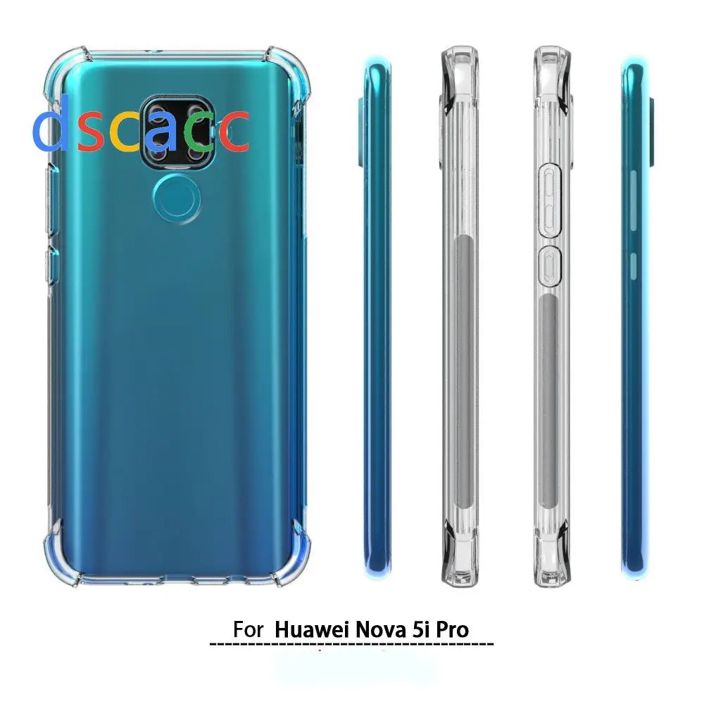 Чехол из ТПУ с воздушной подушкой DSCACC для huawei mate 30 Lite Nova 5i Pro Lite Y9 Prime mate 30 Lite P Smart Plus 100 шт