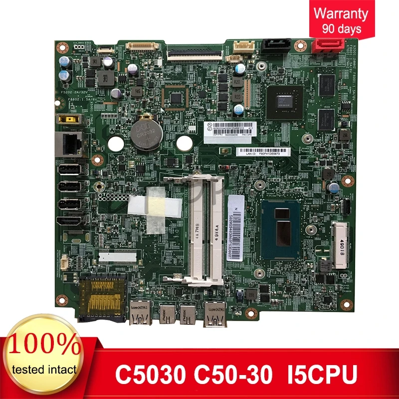 

348.01203.0011 i5 CPU For Lenovo C5030 c50-30 All-in-one computer motherboard C5030 motherboard 348.01203.0011 13138-1