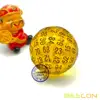 Bescon Translucent Polyhedral Dice 100 Sides Dice, Transparent D100 die, 100 Sided Cube, D100 Game Dice,100-Sided Cube of Amber 3