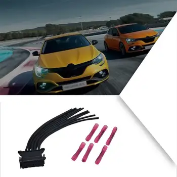 

Blower Resistance Harness And Connector QY-202152 Plastic Metal Heater Motor Resistor Wiring Durable Harness For Renault Megane