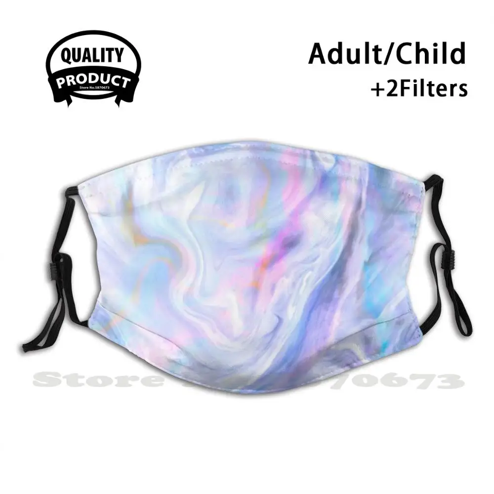 

Holographic Pastel Color Print Fashion Protective Masks Holo Holographic Pastel Pastel Goth Colorful Hologram Iridescent Glow