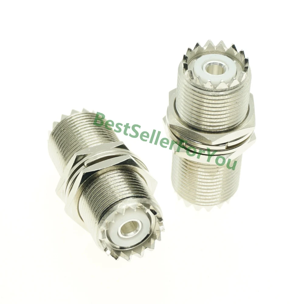Разъем UHF SO-239 для разъем UHF SO239 jack nut bulkhead RF mount adapter Разъем для PL-259