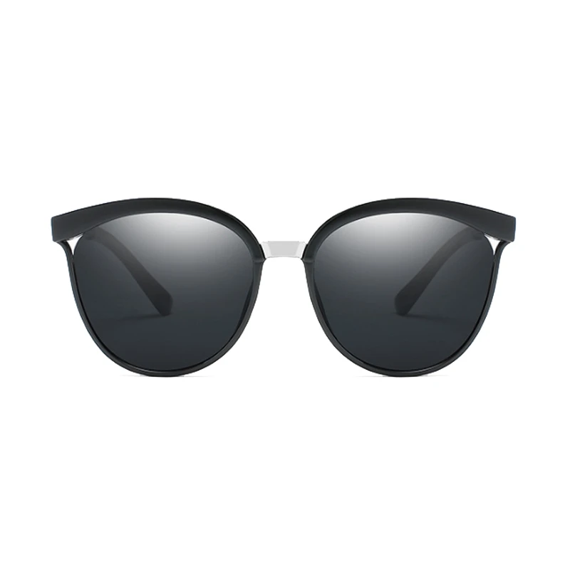 Vintage Black Sunglasses Woman Cat Eye Sun Glasses For Woman Color Lens Mirror Lady Sunglass Female Fashion Brand Design Oculos