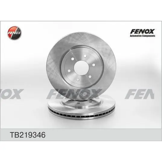Диск тормозной передн.\ Nissan Pathfinder/Navara 2.5-4.0 05 FENO
