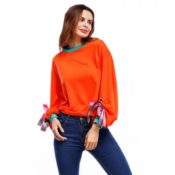 

Women Sweatshirts Autumn Long Sleeve Hoodie Sweatshirt Bandage Casual Tops Jumper Pullover New Fashion Women Clothes