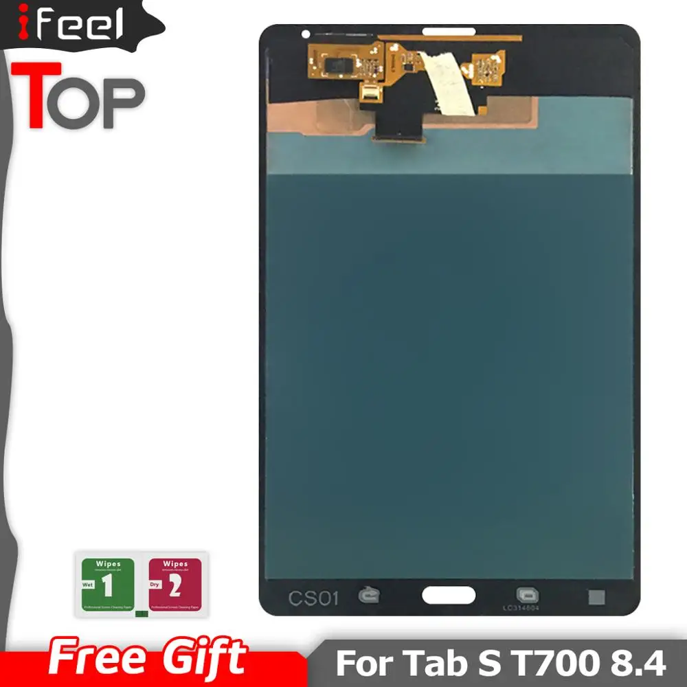 ЖК дисплей для Samsung GALAXY Tab S 8 4 T700 сенсорный экран с цифровым преобразователем