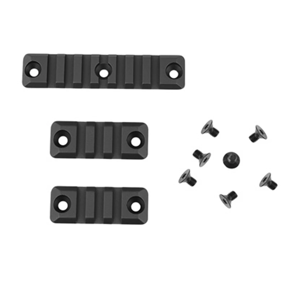 Black 3 шт. алюминиевый набор 3/7 слот для SMR 416 гелевый бластер поручень для Пикатинни Крепление для поручней раздел аксессуары - Цвет: Black