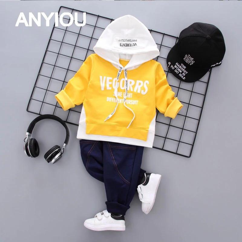 

Two-piece New Children's Clothing Boy Suit Spring Tide Little Boy Children Summer Sports Suitable for Boys Clothes Kids Clothes