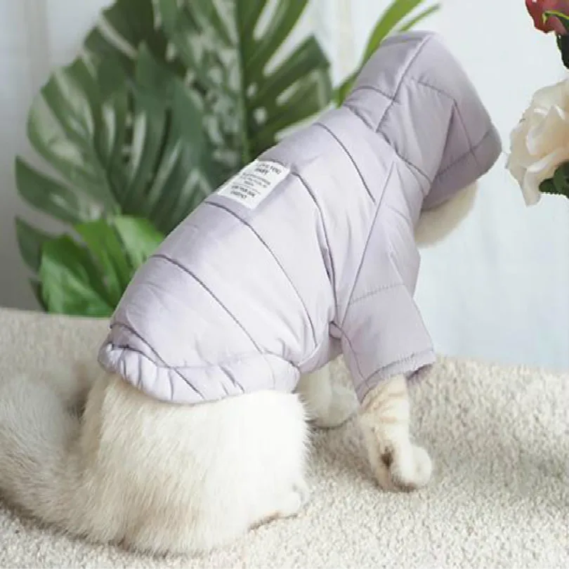 

really feather filler perimeter small dog winter clothes overalls for dogs clothes for dogs S M L XL XXL