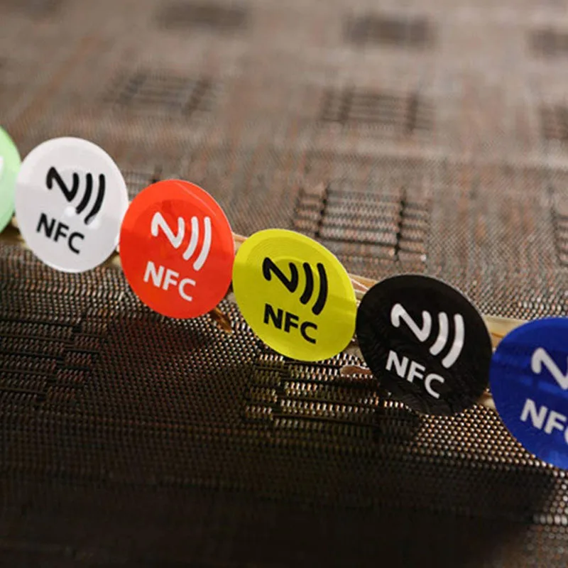 Антиметаллическая клейкая этикетка NTAG213 NFC стикер 13 56 МГц RFID метка 144 байт чтение