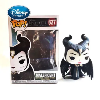 

Disney Maleficent Funko Pop Action Figure Toy Q Version Devil Lady Marlene Fassen Car Decoration Collect Gift Toys With Box