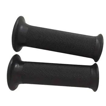

7/8Inch 22Mm Black Universal Motorcycle Handlebars Soft Gel Rubber Motorcycle Hand Grips Easy To Install