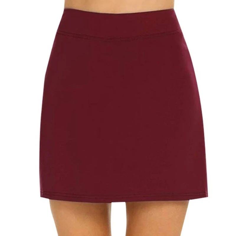 3 Color Girls Skirt Sports Yoga Shorts Women's Large Size Pencil Skirt Women's Running Tennis Golf Exercise Sport Clothing