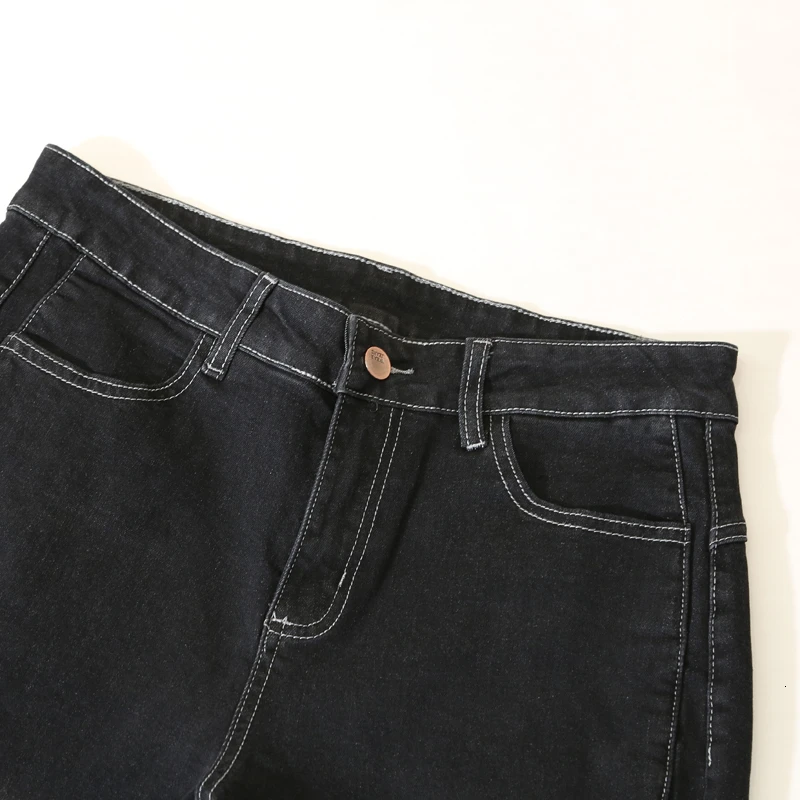 Ladies Autumn Winter plus size jeans women Harem Pants Female Simple casual High Waist trousers Jeans Fashion Legging 2 Color