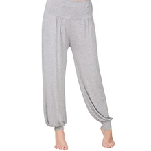 Летние женские свободные штаны для отдыха, пижамные брюки, тонкие мягкие брюки, повседневные домашние штаны