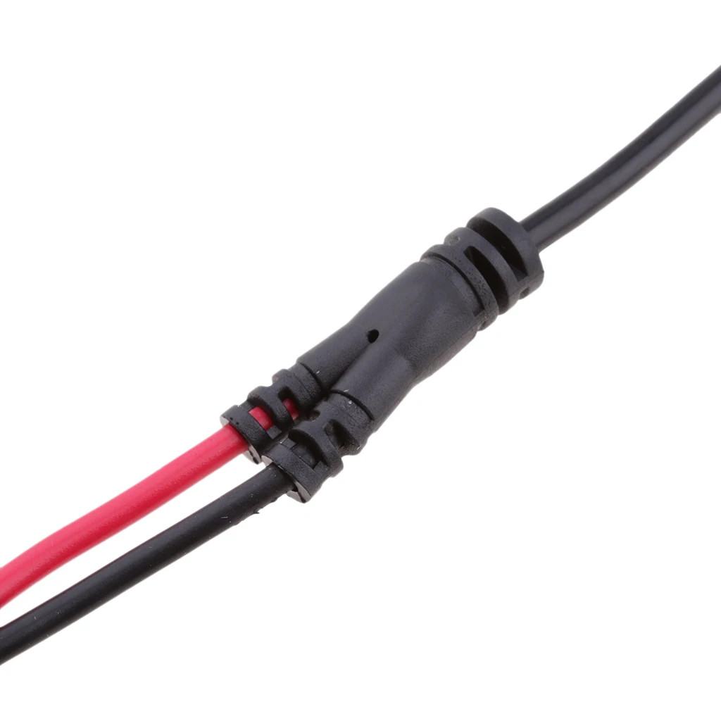 2pc BNC Q9 To Dual 4mm Stackable Shrouded Banana Plug Test Leads Probe Cable