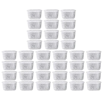 

Botique-for Cuisinart Coffee Machine Activated Carbon 36 Pieces Universal Water Filters Coffee Machine Accessories