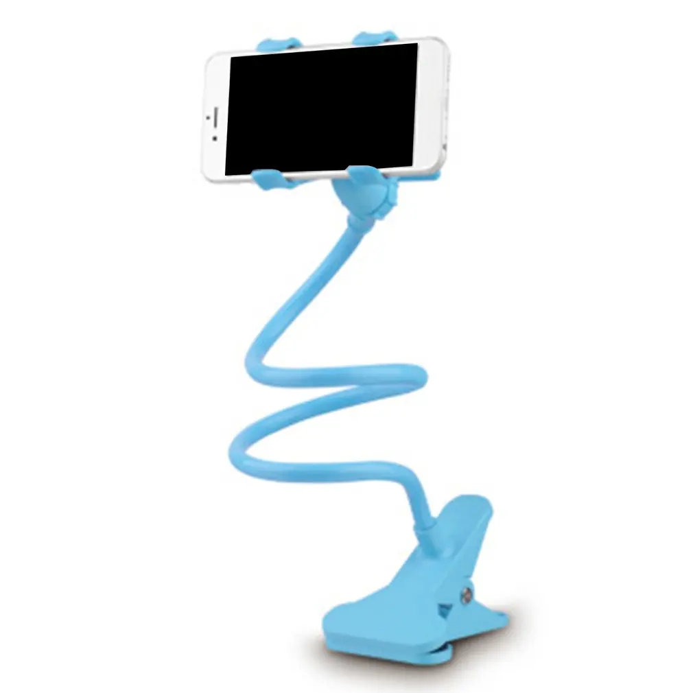 Universal Mobile Phone Holder Flexible Clip Lazy Holder Home Bed Desktop Mount Bracket Smartphone Stand For CellPhone Support folding desktop phone stand Holders & Stands