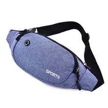 Nylon Waist Pack Men Fashion Multifunction Fanny Pack Bum Bags Hip Money Belt Travel For Mobile Phone Bag Unisex