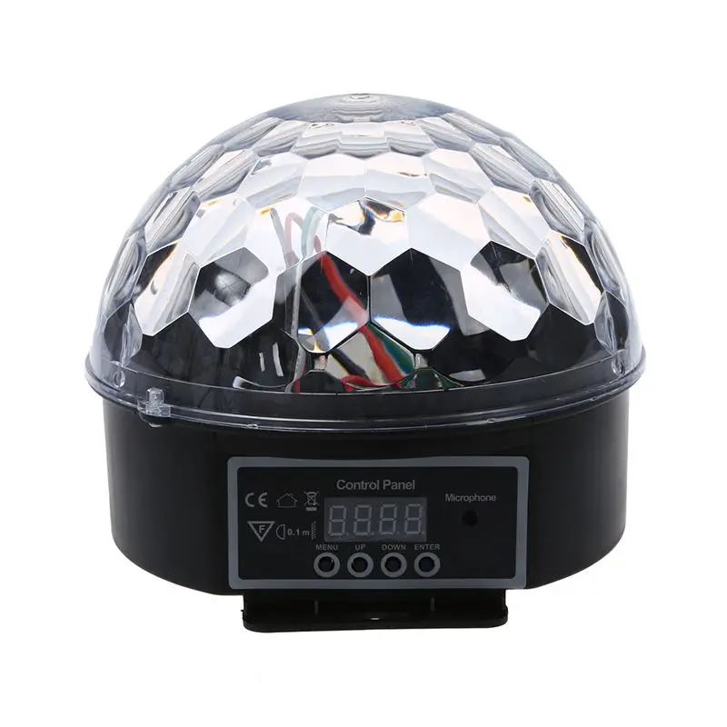 HHO-DMX512 lighting scene DJ Disco bulb LED RGB lamp Crystal Ball Spotlight soiree club bar | Лампы и освещение