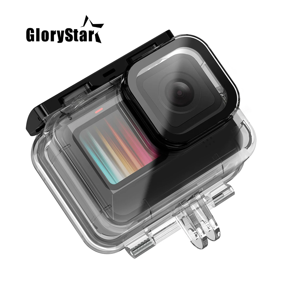 

50M Waterproof Case Underwater Diving Housing Cover for GoPro Hero 9 Black Action Camera Accessories Surfing Frame Box Shell