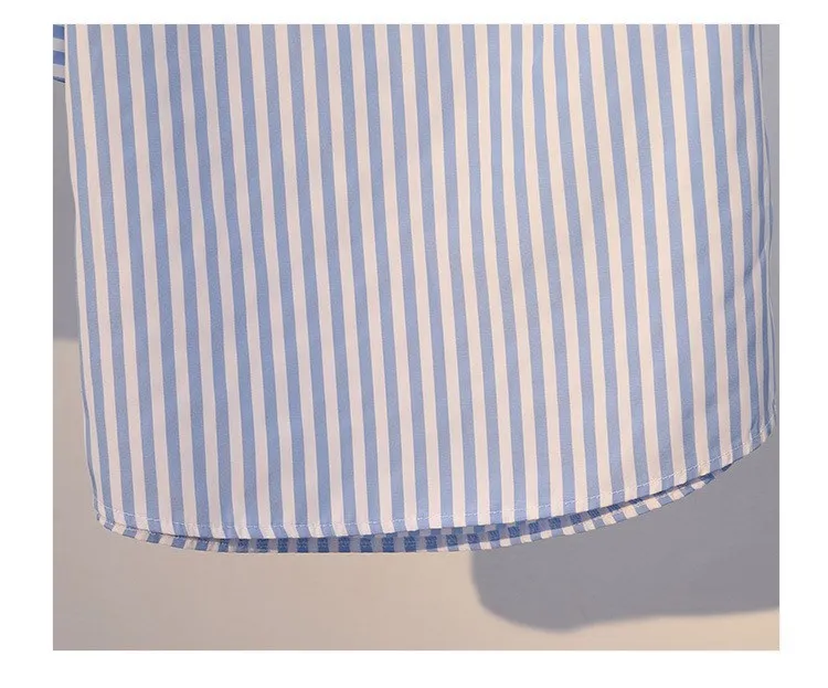 Женский Летний полосатый комплект из двух предметов деловой пикантный женский с открытыми плечами рубашки и мини юбки с высокой талией повседневный костюм