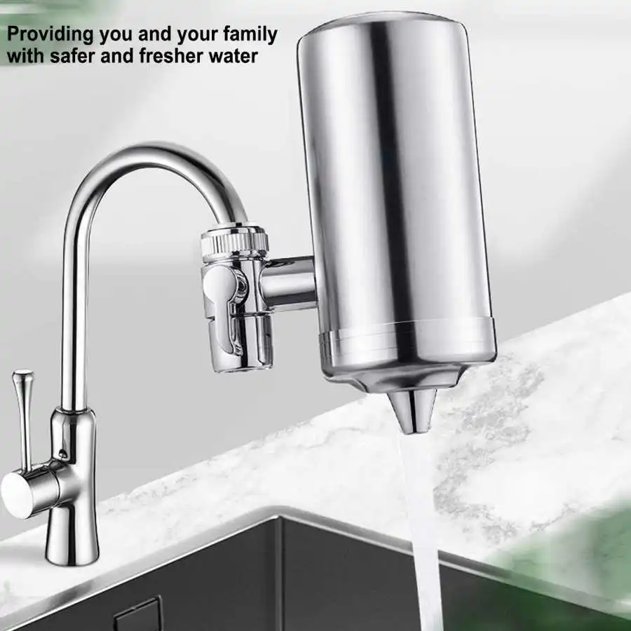 

Kitchen Tap Water Purifier Faucet Ceramic Percolator Water Filter Filtro Rust Bacteria Removal for Reducing Chlorine Lead