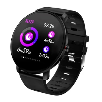 

New K9 Smart Watch Bluetooth Sports Bracelet Heart Rate Tester Outdoor Pedometer-Black