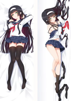 

2020 January Update Anime Bishoujo Mangekyou Body Pillow Cover Case Sexy Girls Pillowcase Peach Skin 2 Way Throw Pillow case