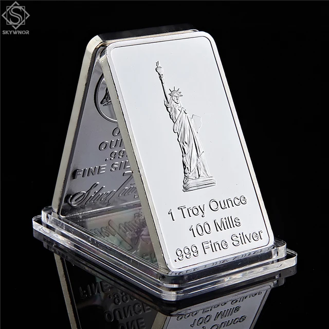 USA Eagle Statue of Liberty Commemorative Coins: A Stunning Souvenir Medallion Token Bar