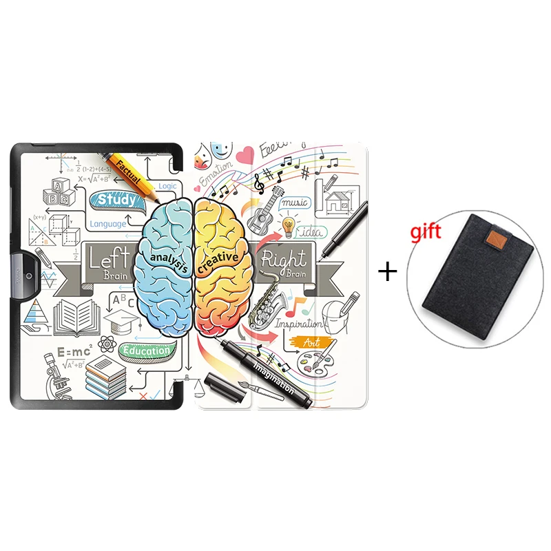 AC06 Чехол для планшета MTT для acer Iconia Tab 10 A3-A40 One B3-A30 10,1 дюймов, Ультратонкий чехол-книжка из искусственной кожи, защитный чехол-подставка - Цвет: AC06