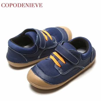 

COPODENIEVE Hotsale leather lace up baby shoes Infant Toddler soft soled girls boys moccasins casual First Walkers shoes Spring