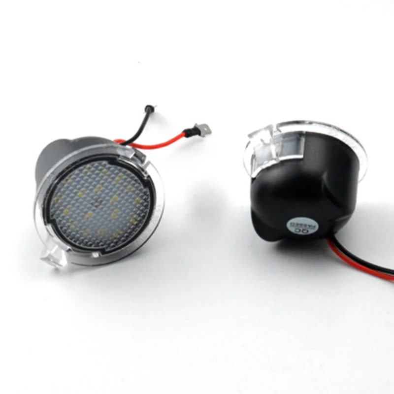 2x яркий белый 18SMD светодиодный боковое зеркало подсветка двери для Ford R/anger- DC12V 450LM