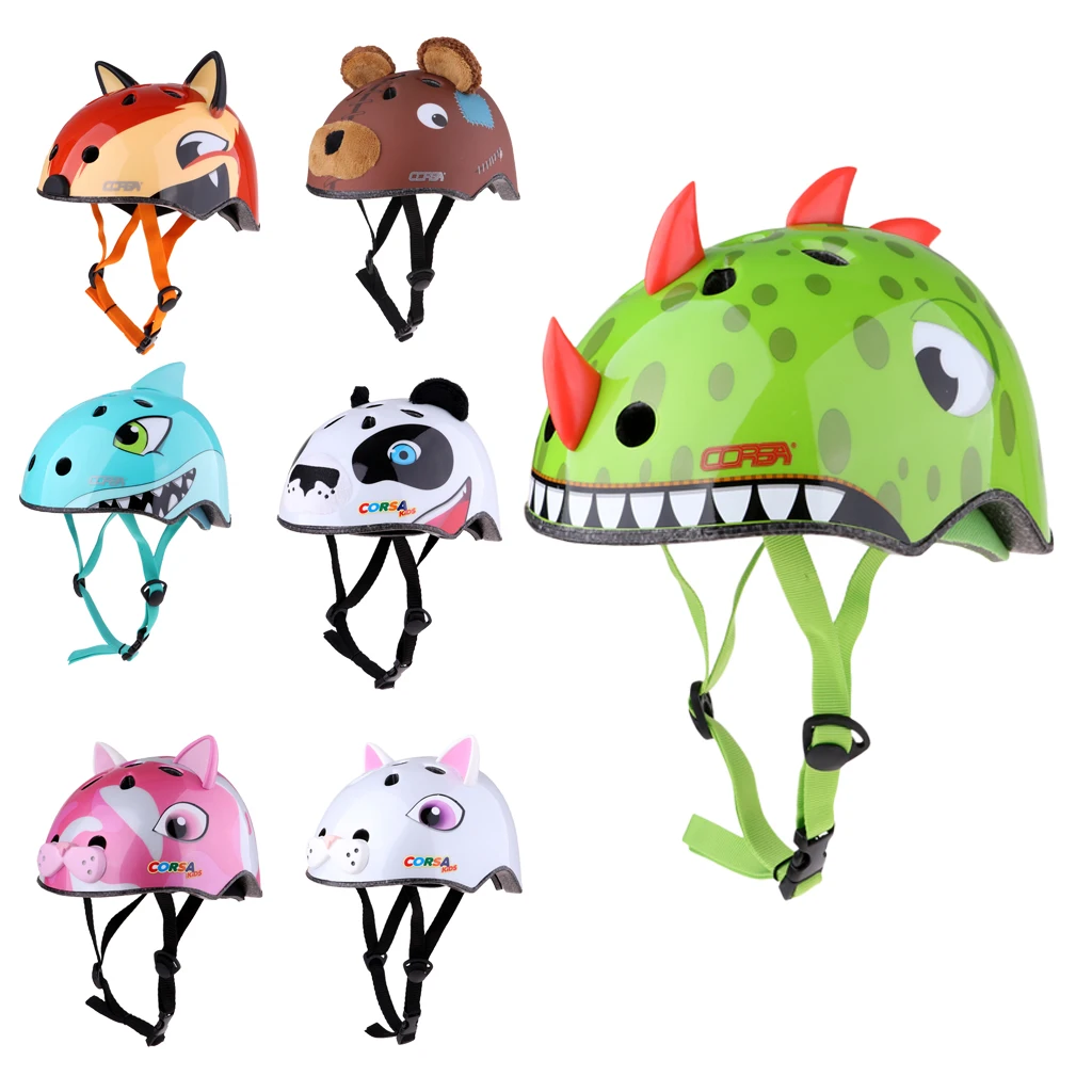 Toddler Multi Sports Helmet Creative Cartoon Kids Children Bike for Girls Boys | Спорт и развлечения