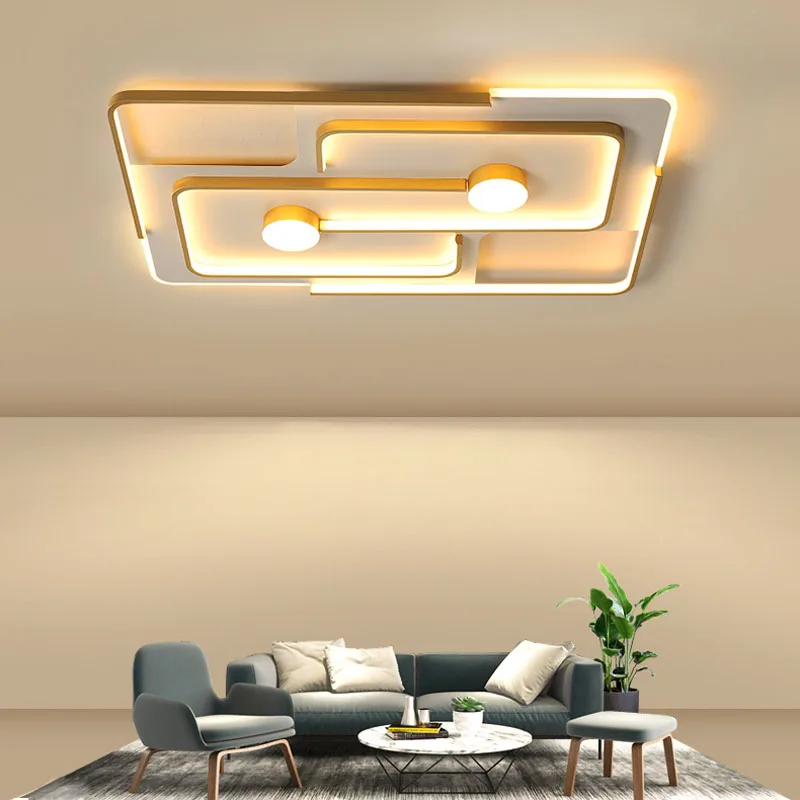 

Modern creative LED living room ceiling lamp home bedroom dining room study room gloss decorative lighting