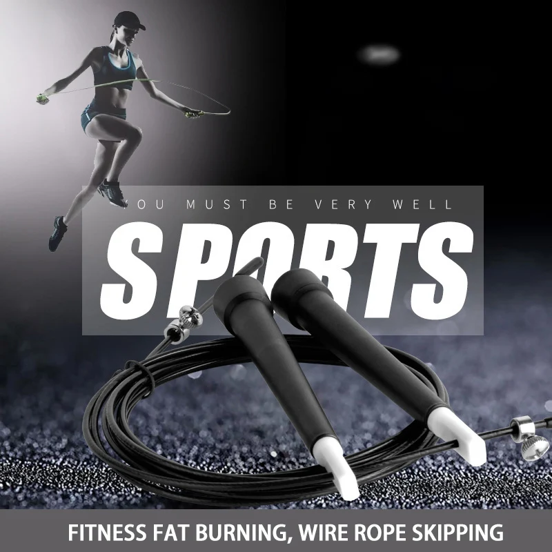 Skakang Sportowa скоростная Скакалка с противоутяжеленной высокоскоростной Corda Comba Crossfit