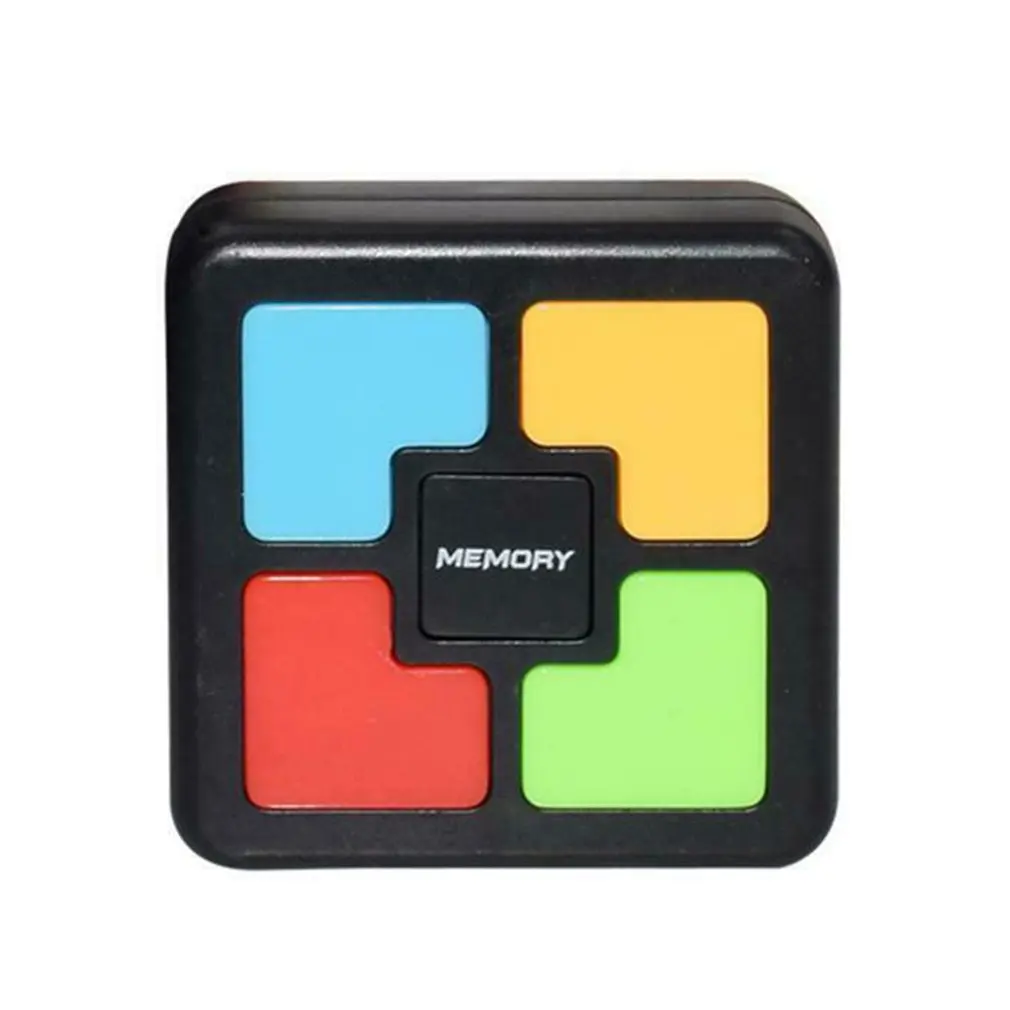 

Children Puzzle Memory Game Console LED Light Sound Interactive Toy Training Hand Brain Coordination
