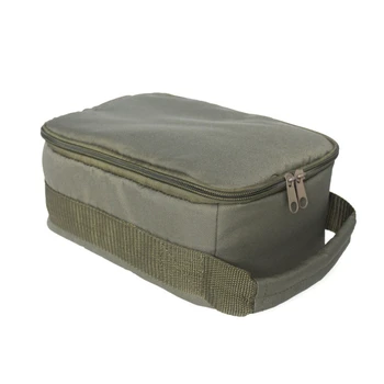 

Fishing Reel Bag 4-Layer 600D Oxford Cloth Handled Dual Zipper Outdoor Storage Case Container For Line Bait Fishhooks
