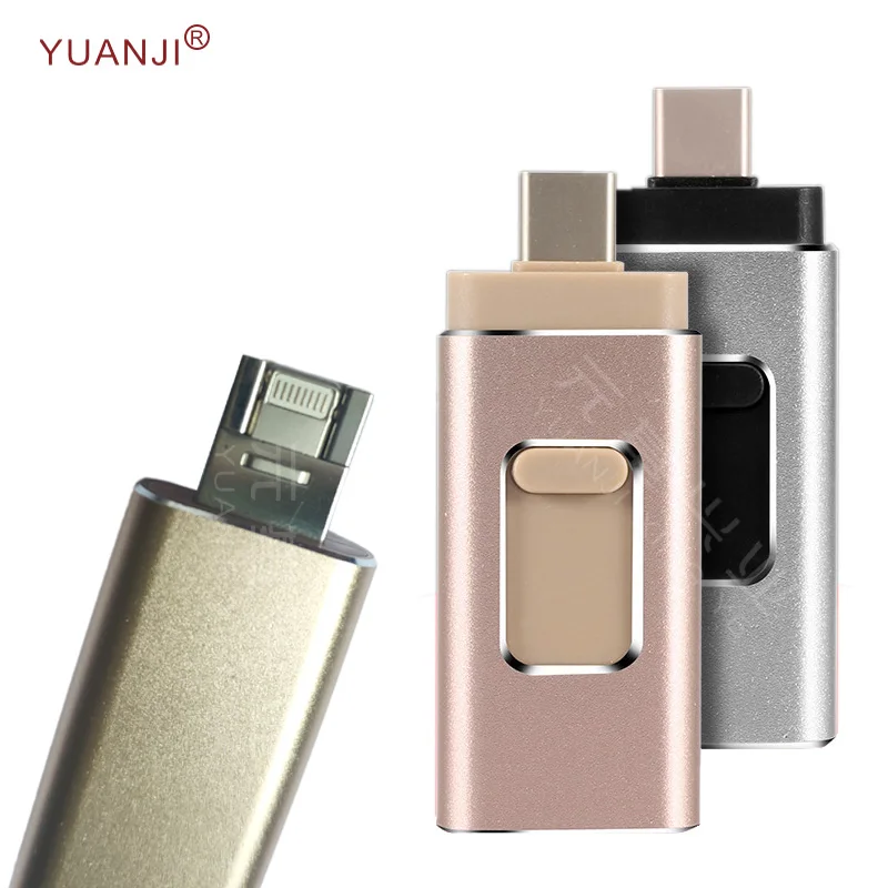 OTG 4 в 1 Тип-c кард-ридер usb2.0 высокоскоростной U диск маленький мини Многофункциональный otg кардридер мобильного телефона из алюминиевого сплава