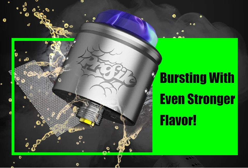 Original Wotofo Profile 1.5 Atomizer Vape Tank Vaporizer Rebuilding RDA Atomizer Vape 510 vape elektronik sigara VS Profile RDA (7)