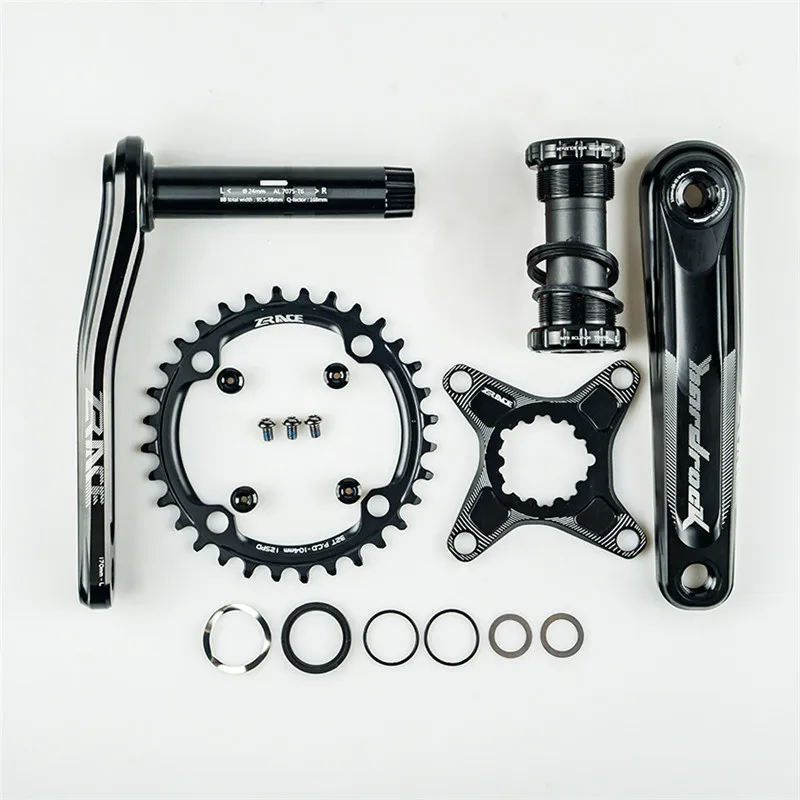 ZRACE обновленный HARDROCK 1x10 11 12 скоростной велосипедный шатун для MTB 170 мм/175 мм велосипедный шатун для SRAM EAGLE