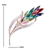 Wuli&baby Multicolor Crystal Wheat Brooches Women Flower Weddings Casual Brooch Pins Gifts ► Photo 2/3