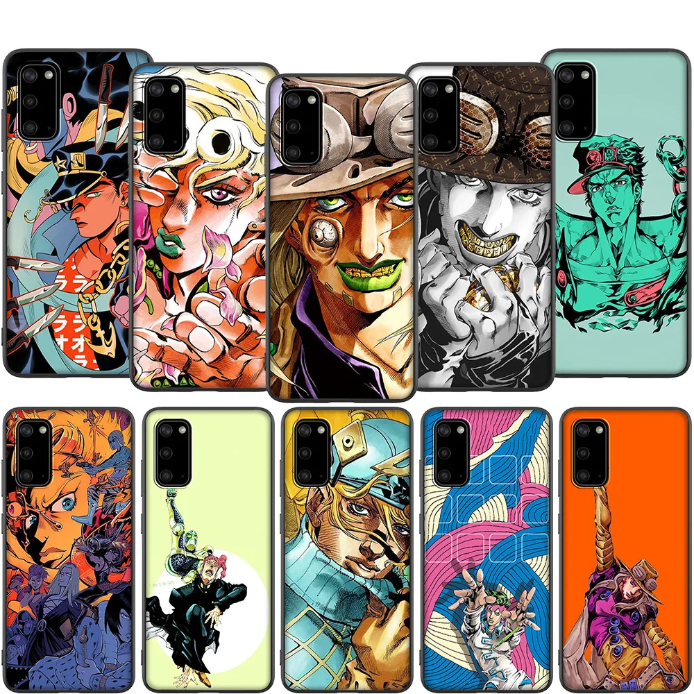 Чехол Lavaza JOJO'S Невероятные приключения для Samsung A01 A11 A21 A41 A2 Core A20e A70s J4 J7 Duo J6 J8 Plus