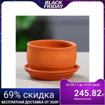 

Pot for cacti and succulents "Bonsaynitsa", Ø 10 cm