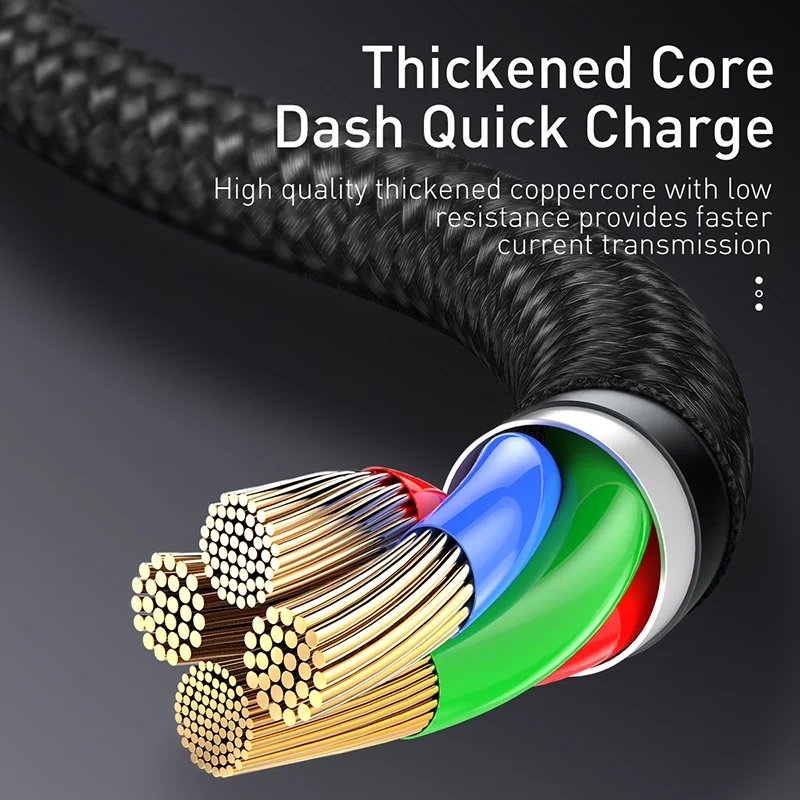 Baseus 3 в 1 USB C кабель для освещения для iPhone 11 Быстрая зарядка 2A Micro USB для Android зарядное устройство type C кабель для huawei samsung