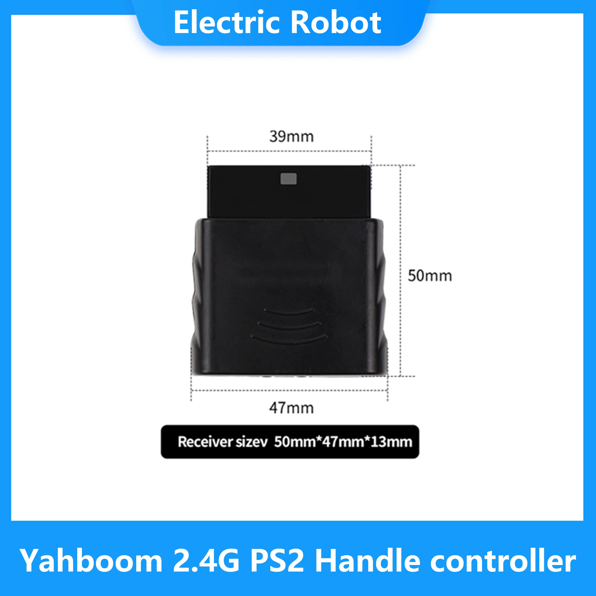 Yahboom 2.4G  PS2 ڵ Ʈѷ, κ Ʈ ڵ  