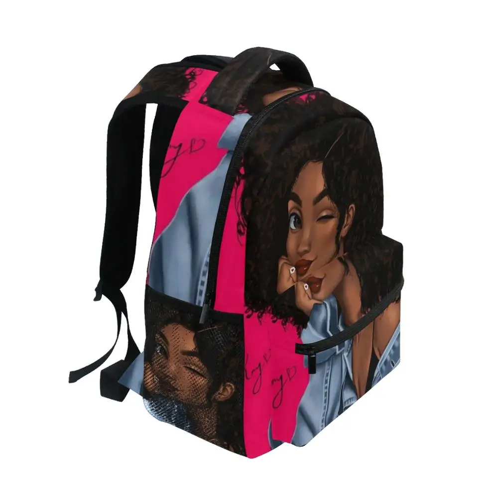ALAZA, школьная сумка для путешествий в африканском стиле, рюкзаки для девушек, черные женские сумки для ноутбуков, вместительные женские сумки для ноутбуков на выходные